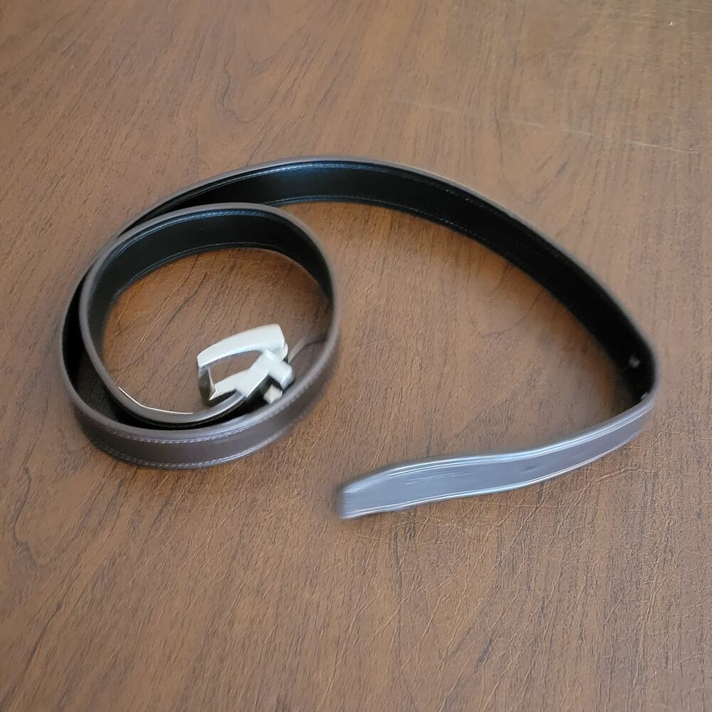 Timberland Sz 40 Black Leather Belt 1488 001R New, with tags